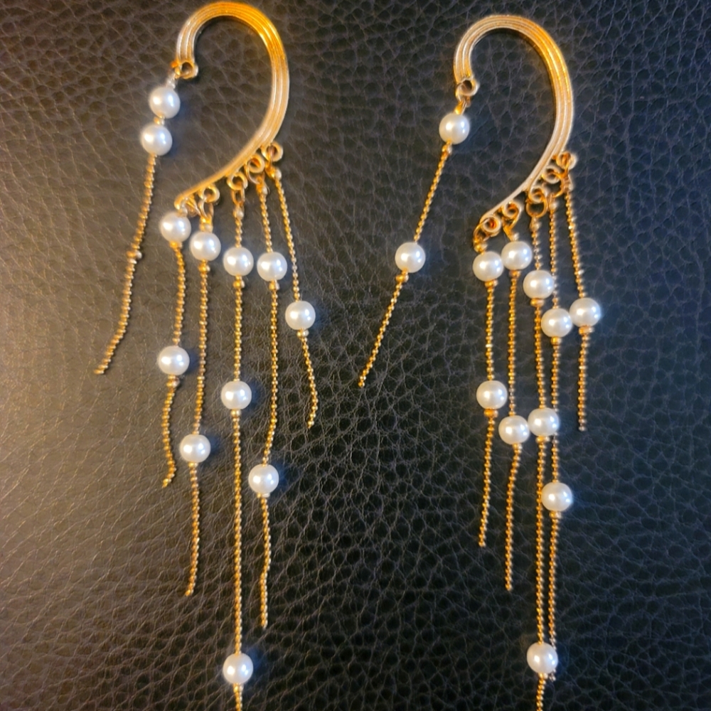 Pearl Ear Cuffs